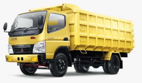Mitsubishi Fuso Dump Truck - Truk Png, Transparent Png, Transparent PNG