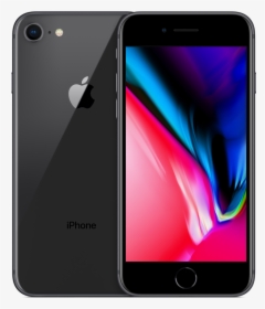 Apple Iphone 8 With Facetime - Iphone 8 Plus Space Grey, HD Png Download, Transparent PNG