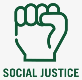 Social Justice And Fist Icon - Fist Hand Png, Transparent Png, Transparent PNG
