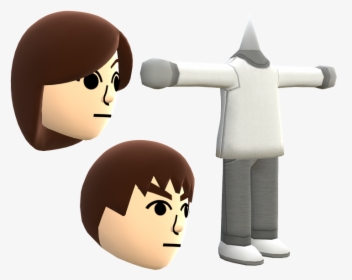Download Zip Archive - Wii Mii Male And Female, HD Png Download, Transparent PNG