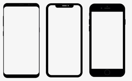 Mobile Transparent Png - Iphone X No Screen, Png Download, Transparent PNG