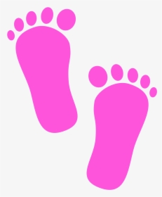 Footprints Svg Newborn Baby - Blue Footprints Clipart, HD Png Download, Transparent PNG
