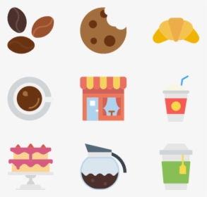 Coffee Shop - Flat Icon Coffee, HD Png Download, Transparent PNG