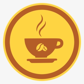 Coffee, Cup, Logo, Icon, Drink, Cafe, Restaurant, Hot - Coffee, HD Png Download, Transparent PNG