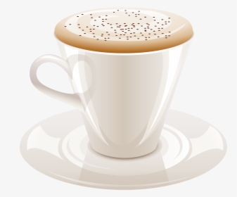 Download For Free Cup - Cappuccino Cup On Transparent Background, HD Png Download, Transparent PNG