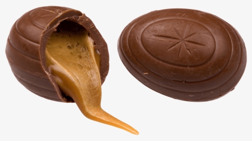 Caramel And Chocolate Easter Egg - Chocolate Easter Eggs Png, Transparent Png, Transparent PNG