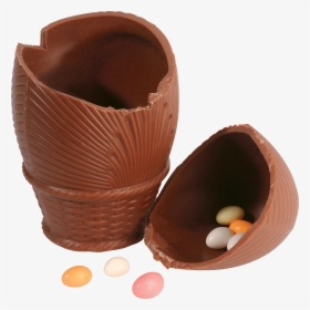 Transparent Chocolate Png - Chocolate Easter Egg Png, Png Download, Transparent PNG