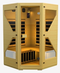 Buy Jnh Commercial Corner Carbon Far Infrared Sauna - Plywood, HD Png Download, Transparent PNG