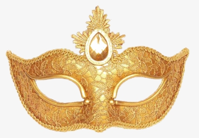 Gras,headgear,costume Accessory,event,fashion - Gold Masquerade Mask Png, Transparent Png, Transparent PNG
