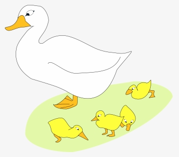 Bird Goose Gosling Free Picture - Goose And Gosling Clipart, HD Png Download, Transparent PNG