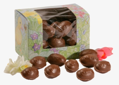 Orange Chocolate Eggs In Easter Candy Box - Honmei Choco, HD Png Download, Transparent PNG