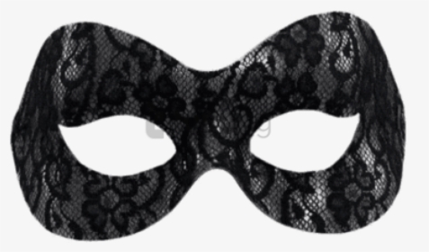 Mask - Black Lace Mask Png, Transparent Png, Transparent PNG