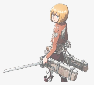 I Made This Transparent Armin For An Old Theme Ages - Attack On Titan Gear Anime, HD Png Download, Transparent PNG