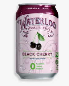 Can Blackcherry - Waterloo Sparkling Water Black Cherry, HD Png Download, Transparent PNG