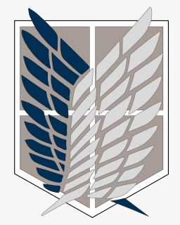 Attack On Titan Scout Logo Png, Transparent Png, Transparent PNG