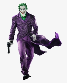 Joker Batman Png Image - Joker Black And White Statue, Transparent Png, Transparent PNG
