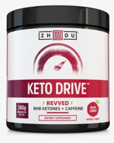 Keto Drive Revved Black Cherry   Class Lazyload Lazyload - Zhou Keto Drive, HD Png Download, Transparent PNG