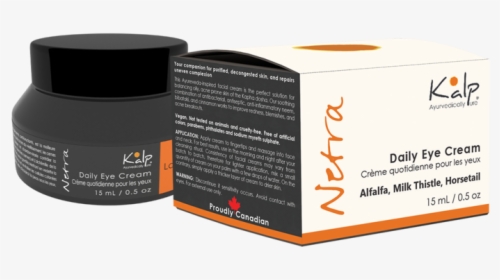 Kalp Canada Netra Firming Ayurveda Daily Eye Cream - Box, HD Png Download, Transparent PNG
