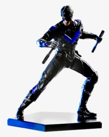 Iron Studios Arkham Knight Nightwing Statue, HD Png Download, Transparent PNG