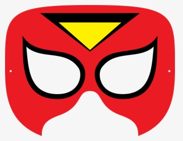 Printable Halloween Masks - Super Hero Mask Png, Transparent Png, Transparent PNG