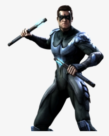 Batsuit Batman Gotham Knight - Nightwing Injustice, HD Png Download, Transparent PNG