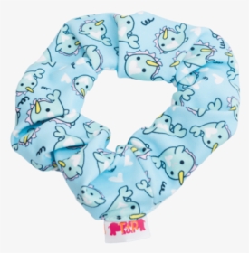 Nelly The Narwhale Scrunchie - Scarf, HD Png Download, Transparent PNG
