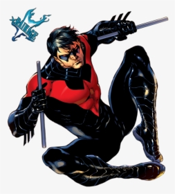 Nightwing Arkham City Png Download - Dick Grayson Dick, Transparent Png, Transparent PNG
