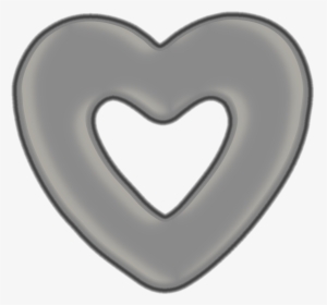 Gri Kalp Resmi - Heart, HD Png Download, Transparent PNG