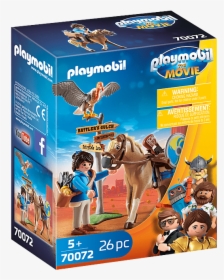 Marla With Horse - Playmobil The Movie T Rex, HD Png Download, Transparent PNG