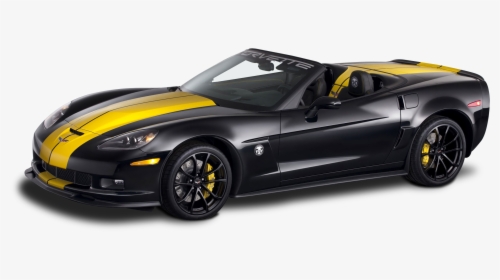 Yellow Stripe On Black Car, HD Png Download, Transparent PNG