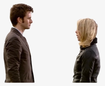 Transparent Rose Tyler Png - Doctor Who And Rose, Png Download, Transparent PNG