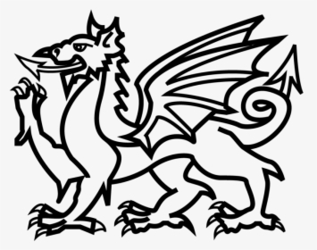 Welsh Dragon Icon, HD Png Download, Transparent PNG