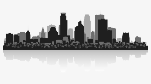 Minneapolis Skyline Decal, HD Png Download, Transparent PNG
