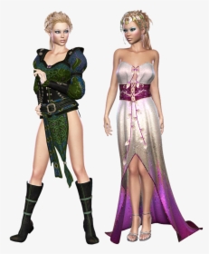 No Rescue For This Damsel In Distress - Fantasy Dress Elf, HD Png Download, Transparent PNG