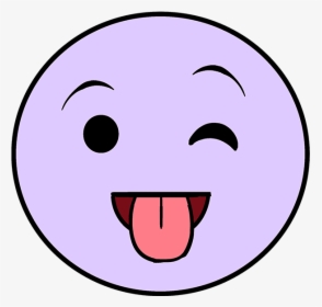 How To Draw Tongue Out Emoji - Smiley Face, HD Png Download, Transparent PNG