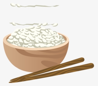 Rice Bowl Chopsticks Food Meal Png Image - Rice Clipart No Background, Transparent Png, Transparent PNG