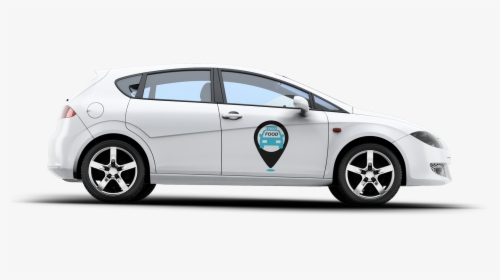 Transparent Food Delivery Png - Uber Eats Car Png, Png Download, Transparent PNG