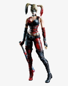 Square Enix Harley Quinn Arkham City Collectible Figure - Play Arts Kai Harley Quinn Arkham City, HD Png Download, Transparent PNG