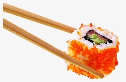 Download Sushi Png Pic - Chopsticks With Sushi Png, Transparent Png, Transparent PNG