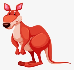 Cartoon Animals Png Hd Images, Stickers, Vectors - Diagram Kangaroo, Transparent Png, Transparent PNG