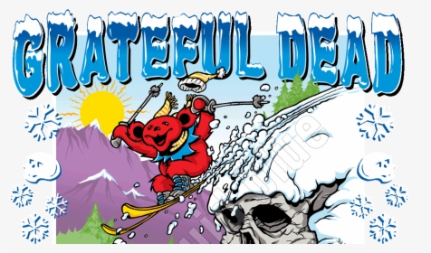 Grateful Dead Bear Png Clipart Download , Png Download - Cartoon, Transparent Png, Transparent PNG
