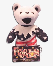 Grateful Dead Freedom Bean Bear   Born 7/4/87 At Schaefer - Teddy Bear, HD Png Download, Transparent PNG