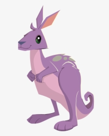 Transparent Kangaroo Cartoon Png - Transparent Animal Jam Animals, Png Download, Transparent PNG