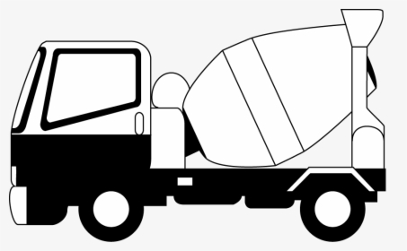 Car Concrete Mixer Truck Clip Art - Concrete Mixer Truck Clipart, HD Png Download, Transparent PNG