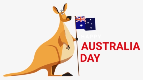 Happy Australia Day Png Image Free Download Searchpng - Kangaroo Australia Clipart, Transparent Png, Transparent PNG