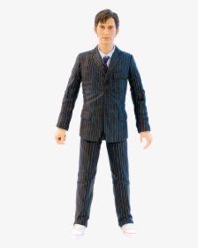 10th Doctor David Tennant Navy Suit With Sonic - Doctor Who 10th Doctor Figure, HD Png Download, Transparent PNG