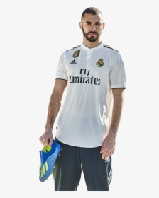 Benzema Real Madrid 2018 2019, HD Png Download, Transparent PNG