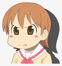 Nichijou Angry, HD Png Download, Transparent PNG