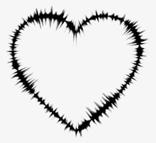 Heart,eye,symmetry - Sound Waves Heart, HD Png Download, Transparent PNG