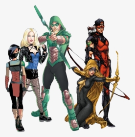 Dc Comics Arrow Family, HD Png Download, Transparent PNG